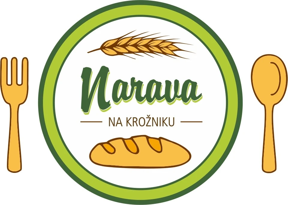 Narava na krožniku logotip